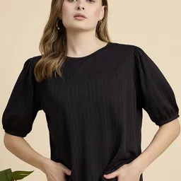 Mast & Harbour Puff Sleeve Top-picture-29