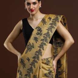 Mitera Woven Design Zari Chanderi Saree-picture-25