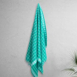 home expressions Green & White 3 Pieces Cotton 150 GSM Towel Sets-picture-10
