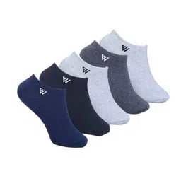 Winget Men Pack Of 5 Cotton Ankle Length Socks-24