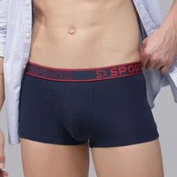 SPORTO Men Cotton Trunk SP-TRM1020-NVY-XL-1PC-picture-9