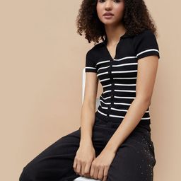 Ginger by Lifestyle Women Striped Shirt Style Top-picture-34