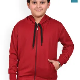 BAESD Boys Pack of 2 Hooded Solid Lightweight Bomber Jackets-picture-41