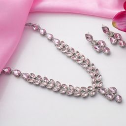 EIT Collection Peach Alloy Necklace-image-4