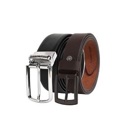 Hayes London Men 2 Leather Reversible Formal Belt-image-29