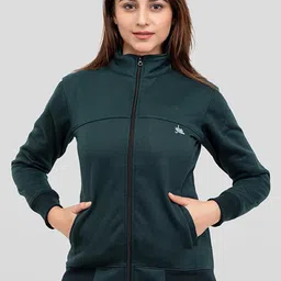 YHA Solid Stand Collar Long Sleeves Jackets-picture-23