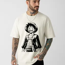 Be Crazy Men Graphic Printed Oversized T-shirt-picture-16
