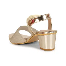 Smart & Sleek Open Toe Block Heels image 3