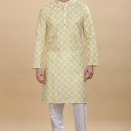 Anouk Ethnic Motifs Printed Mandarin Collar Straight Kurta-image-31