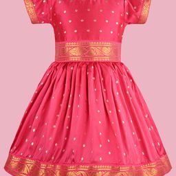 Wish Karo Embellished Satin A-Line Dress-image-93