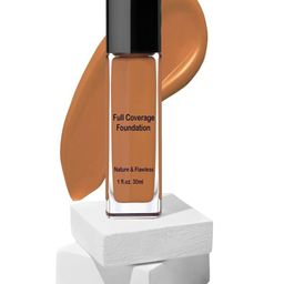 MAPPERZ Full Coverage Long Lasting Waterproof Face Makeup Foundation - 30 ml - Deep Brown-16