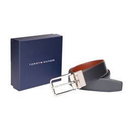 Tommy Hilfiger Men Textured Leather Reversible Belt-image-81