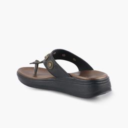 MEDIFEET Women Ethnic - Embellished Open Back Open Toe Comfort Sandals image 4