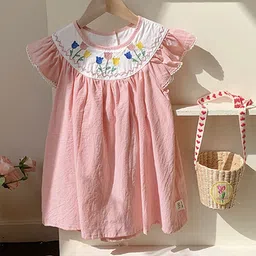 LULU & SKY Flutter Sleeve A-Line Dress-picture-50