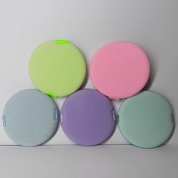 Facejewel Set Of 7 Powder Puffs & Mini Heart Sponge Puff With Box-19