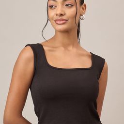 Mayra Women Ribbed Fitted Crop Top-image-84
