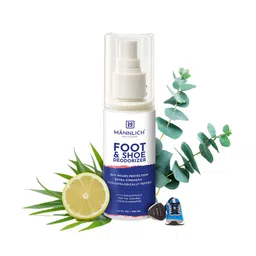 Mannlich Lemon Grass & Eucalyptus Oil Infused Foot & Shoe Deodorizer- 100ml-40