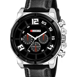 Gopal Shopcart Unisex Dial & Leather Bracelet Style Straps Analogue Watch Csamon_12-image-68