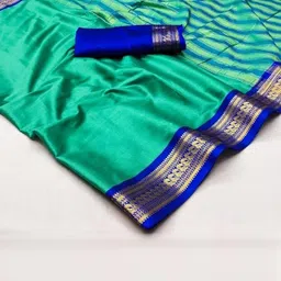 SHIV FASHION Women Silk Blend Sarees-image-53