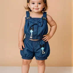 HSS TRENDS Kids-Unisex Blue Cotton Blend Clothing Set-image-18
