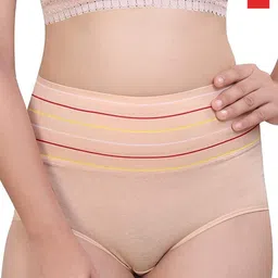 Taslar Pack Of 2 Striped Cotton Hipster Briefs 036TLARBREF_CRM_RD-image-32