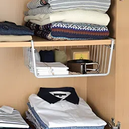 Go Hooked Silver-Toned Set of 1 Regular Drawer Organiser Organisers image 2