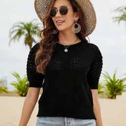 StyleCast Women Short Sleeves Round Neck T-shirt-picture-41
