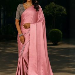 Moda Rapido Pink Embellished Satin Sarees-picture-25