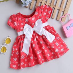 MANY FROCKS & Floral Print Flutter Sleeve Satin Fit & Flare Dress-picture-7