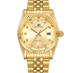 KENNETH SCOTT Men Dial & Stainless Steel Bracelet Style Straps Analogue Watch-58