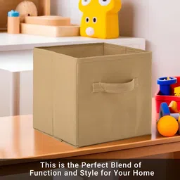Aura Green Set of 2 Regular Square Foldable & Multipurpose Wardrobe Storage Box Organizer image 4