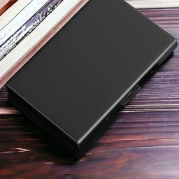 WATCHSTAR Men Zip Detail Leather Card Holder-11