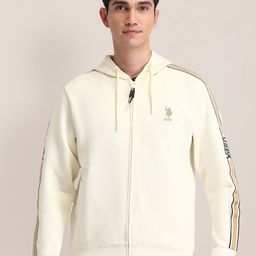 U.S. Polo Assn. Men Cotton Brand Logo Hooded Sweatshirt-image-103