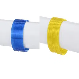 1ST TIME Set Of 24 Blue Alloy Bangles-picture-39