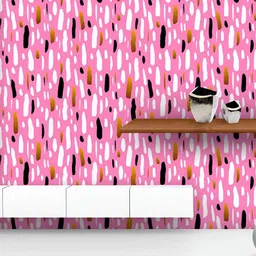ArtzFolio Printed UV-Resistant Anti-Bacterial 0S Hipster Strokes Peel & Stick Wallpaper-image-10