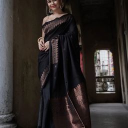 AMRUTKALA SAREES Woven Design Designer Banarasi Saree-image-62