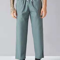 AESTHETIC NATION Men Relaxed-Fit Mid-Rise Track Pants-picture-17