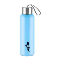 Milton Blue Brand Logo Printed 900 Steel Thermoware Insulated Water Bottle 500 ml-picture-44