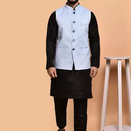 PRINTCULTR Men Regular Pure Cotton Kurta with Trousers-11