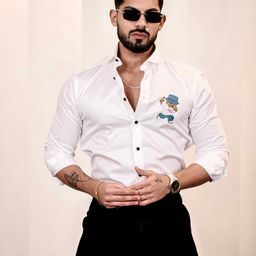 Foomer Men Standard Opaque Casual Shirt-image-40