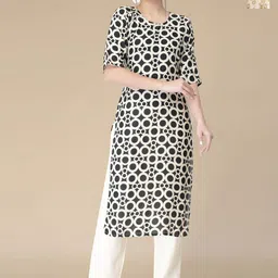 Moda Rapido Women Floral Printed Regular Kurta with Trousers-image-53