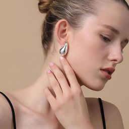 Celestique Set Of 2 Teardrop Shaped Studs image 3
