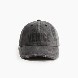 H&M Cap With Hard-Worn Details-30