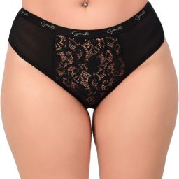 Women Hipster Black Panty-image-23