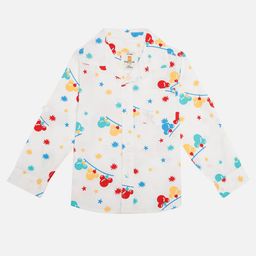 Bodycare Boys Abstract Printed Cotton Shirt-picture-3