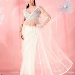 Tikhi Imli Beads and Stones Net Heavy Work Saree-picture-58