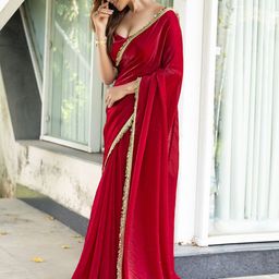 Mitera Satin Saree image 3