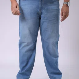 HARDSODA Men Straight Fit Light Fade Stretchable Jeans-image-78