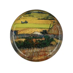 Homspurts Vincent Brown & Green Scenery Printed Wall Art-image-88