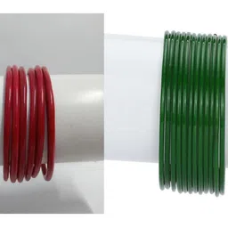 1ST TIME Set Of 18 Red Alloy Bangles-picture-21